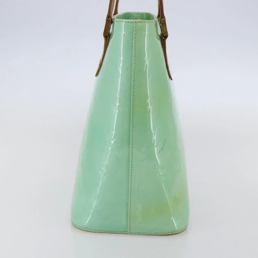 LOUIS VUITTON Monogram Vernis Houston Hand Bag Peppermint - Picture 4 of 15